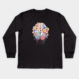 Embracing Serenity: Cultivating Mental Health and Wellness Kids Long Sleeve T-Shirt